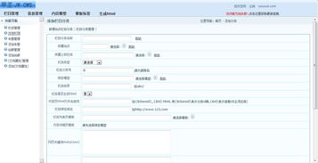甲王网站管理cms系统v2.2的界面预览